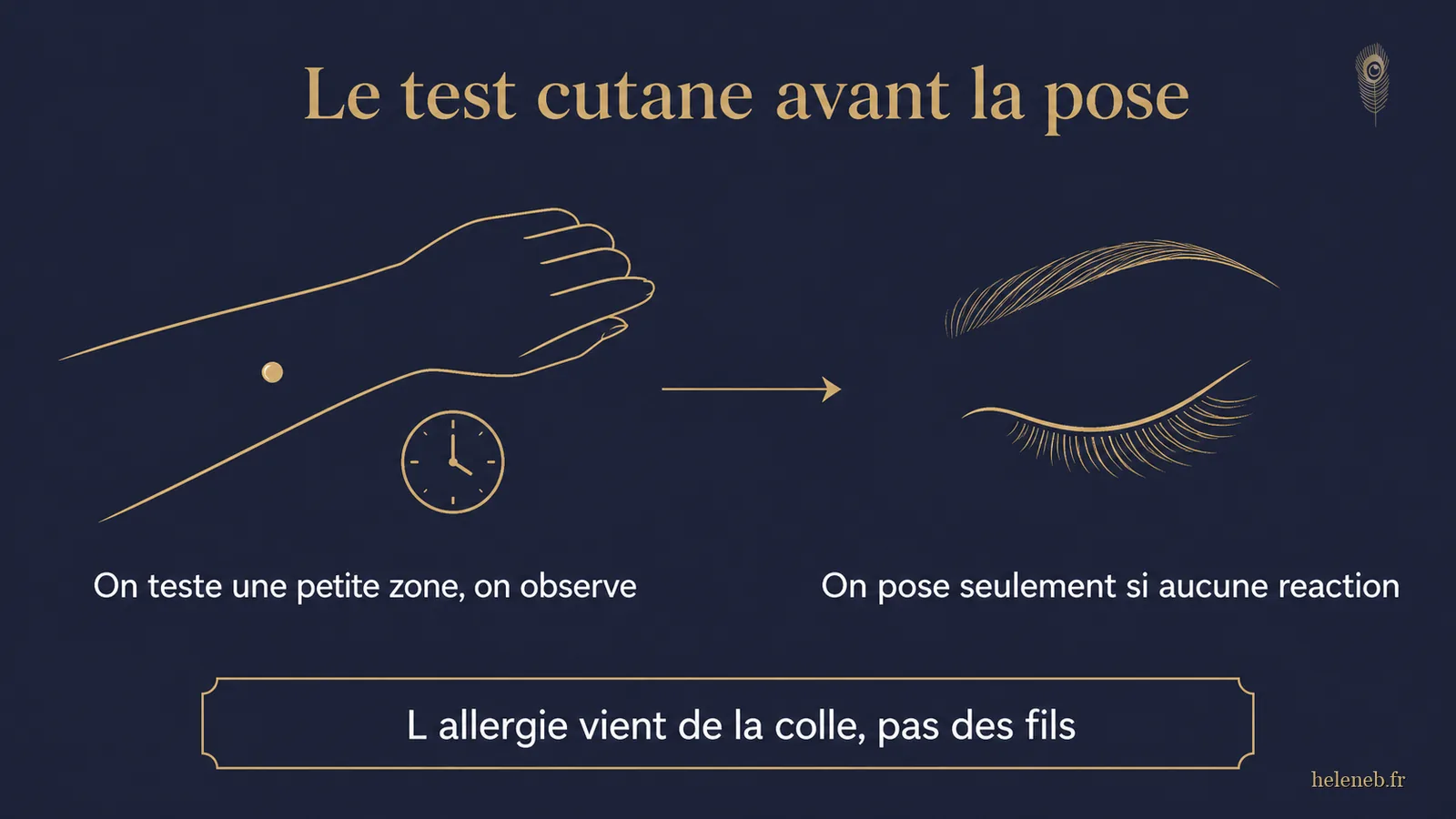 Allergies, prevention et test cutane