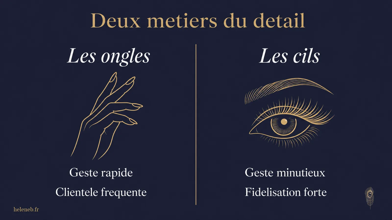 Ongles ou cils, quel metier choisir