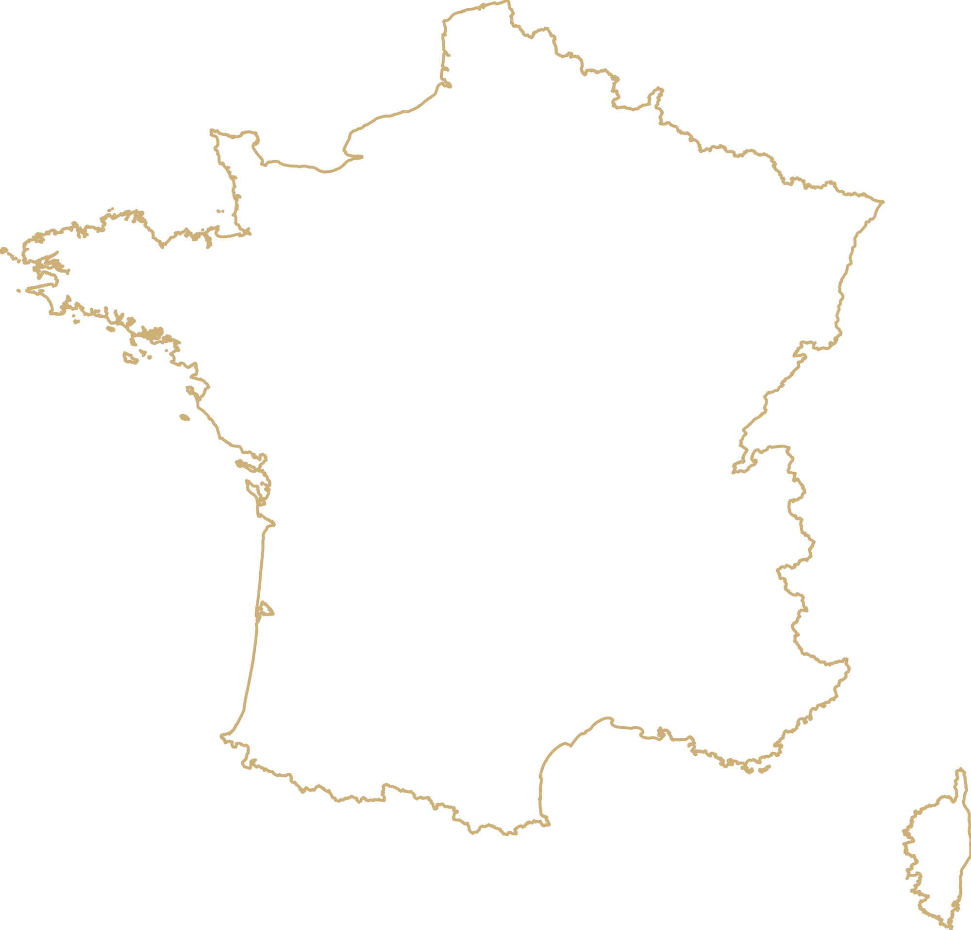 Carte de France des étapes Tour 2026